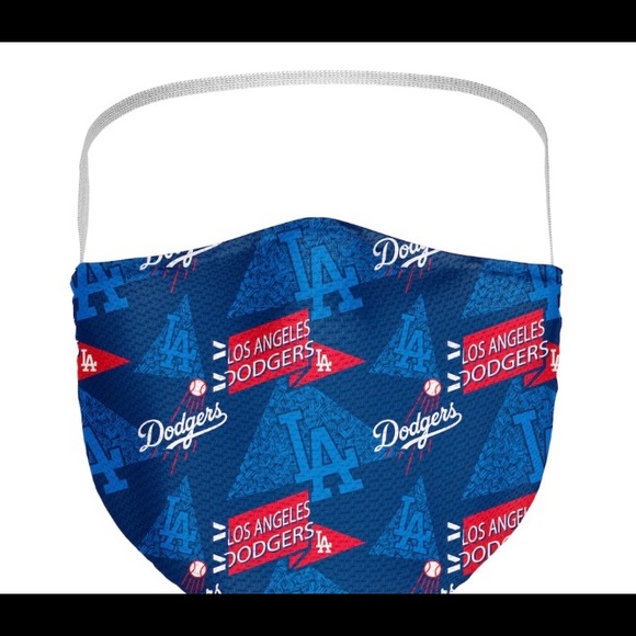 Los Angeles Dodgers Face Covering 3-Pack - Picture 4 of 6